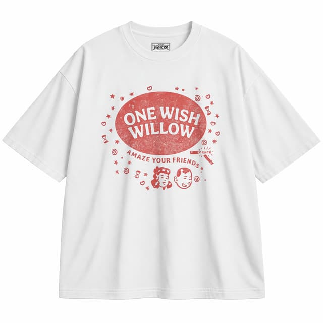 Obsession 3 — Unisex oversize, Blanco
