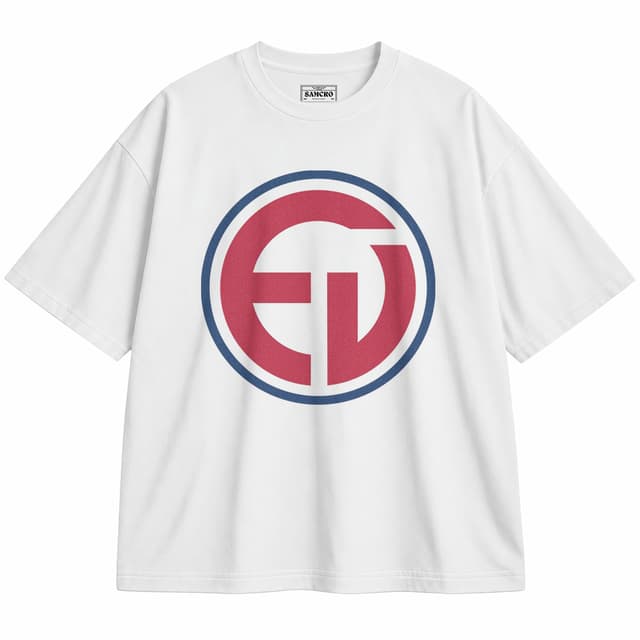 Pearl Jam 13 — Unisex oversize, Blanco
