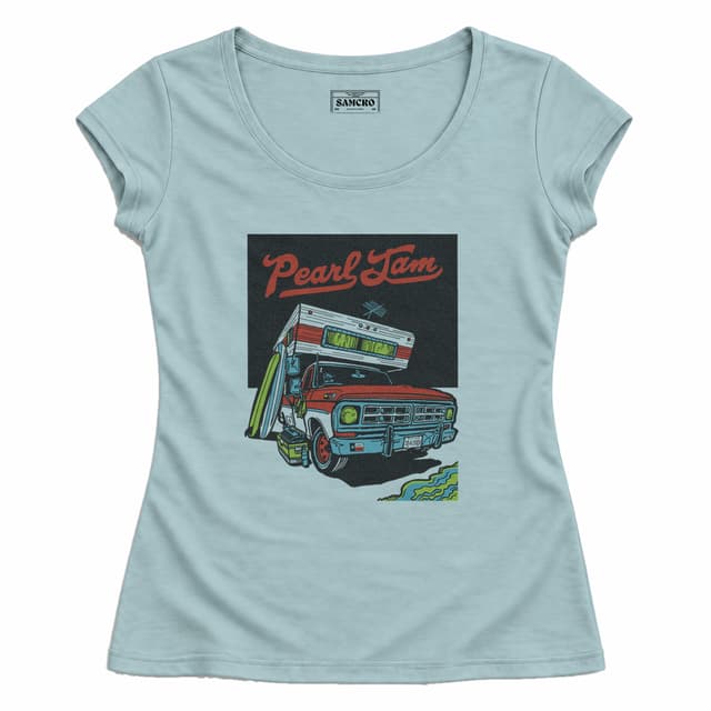 Pearl Jam 21 — Mujer entallada, Celeste