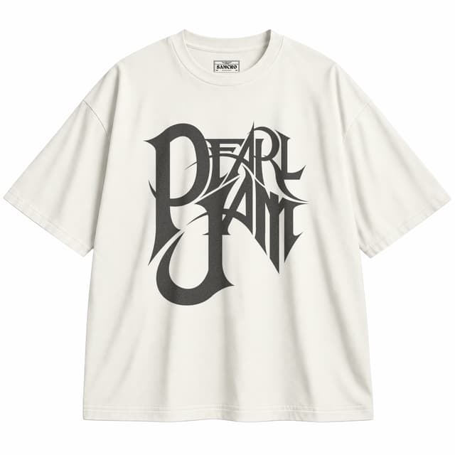 Pearl Jam 7 — Unisex oversize, Crema