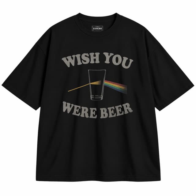 Pink Floyd 13 — Unisex oversize, Negro
