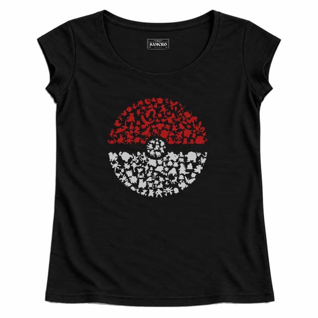 Pokemon 1 — Mujer recta, Negro