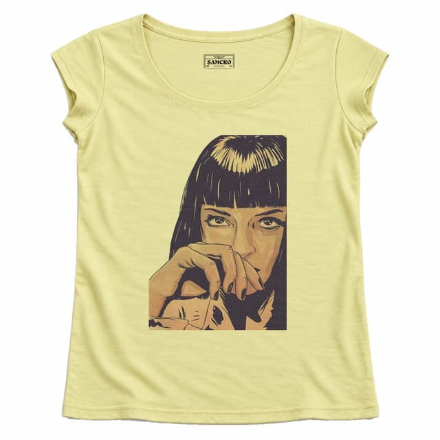 Pulp Fiction 1 — Mujer recta, Amarillo