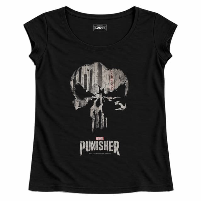 Punisher 9 — Mujer recta, Negro