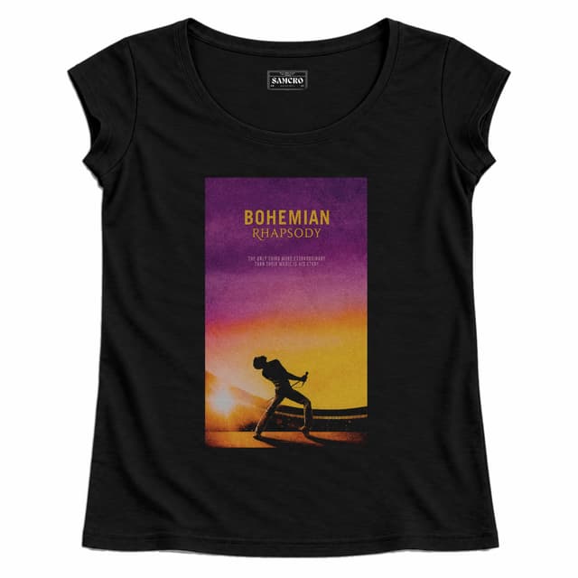 Queen - Bohemian Rhapsody — Mujer recta, Negro