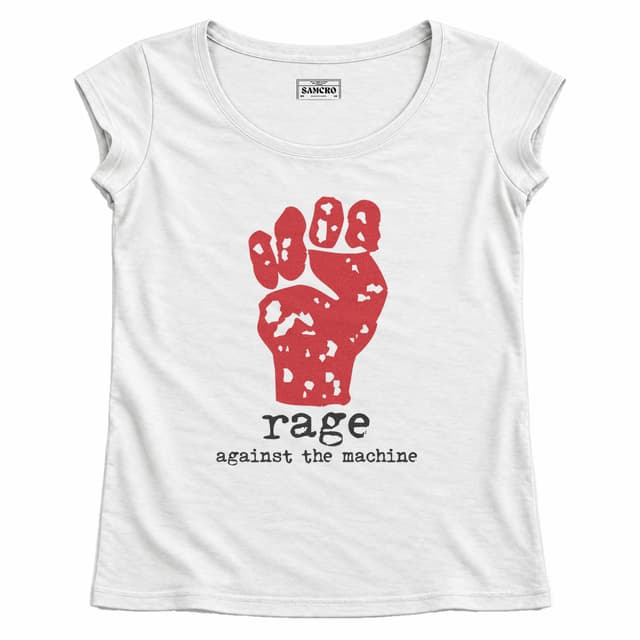 Rage Against the Machine 1 — Mujer recta, Blanco