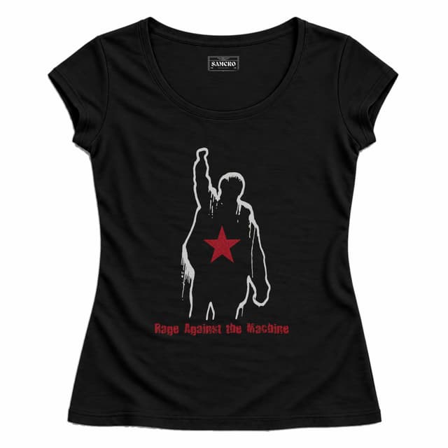 Rage Against the Machine 6 — Mujer entallada, Negro