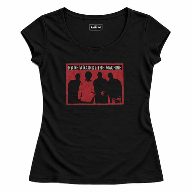 Rage Against the Machine - Debut — Mujer entallada, Negro
