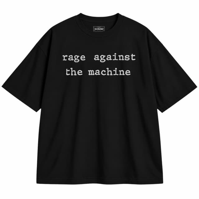 Rage Against the Machine - Molotov — Unisex oversize, Negro