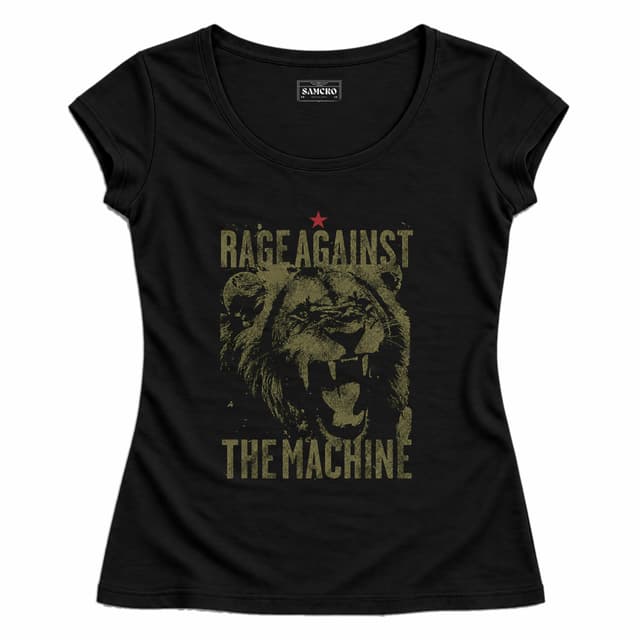 Rage Against the Machine - Pride — Mujer entallada, Negro