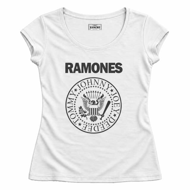 Ramones 1 — Mujer entallada, Blanco
