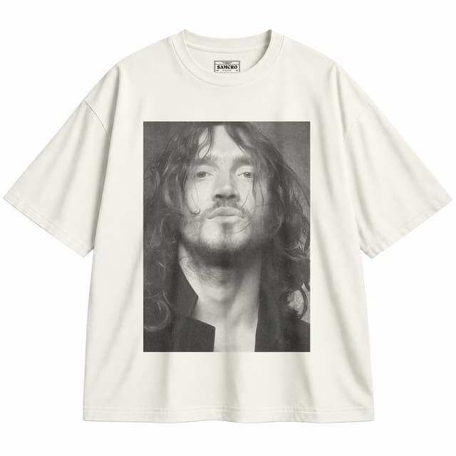 Red Hot Chili Peppers 20 — Unisex oversize, Crema