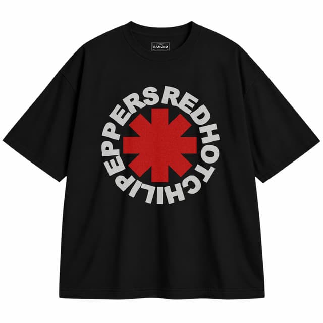 Red Hot Chili Peppers 2 — Unisex oversize, Negro