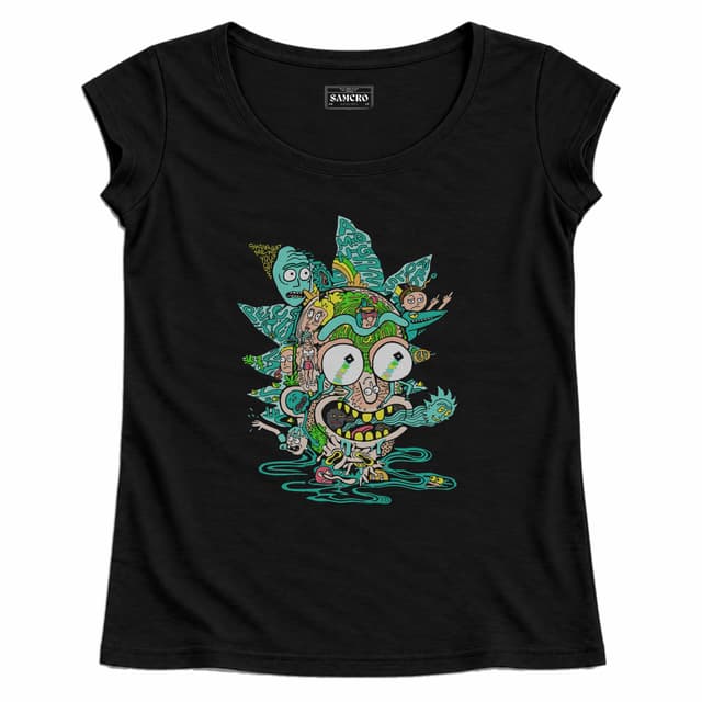 Rick and Morty 24 — Mujer recta, Negro