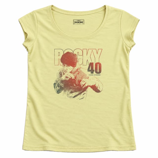 Rocky 24 — Mujer recta, Amarillo