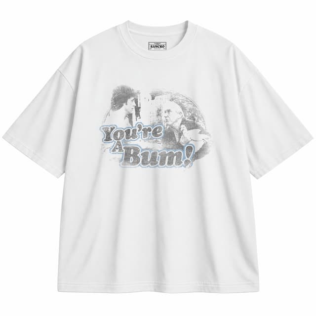 Rocky 25 — Unisex oversize, Blanco
