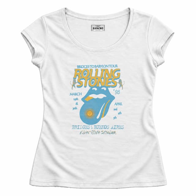 Rolling Stones 22 — Mujer entallada, Blanco