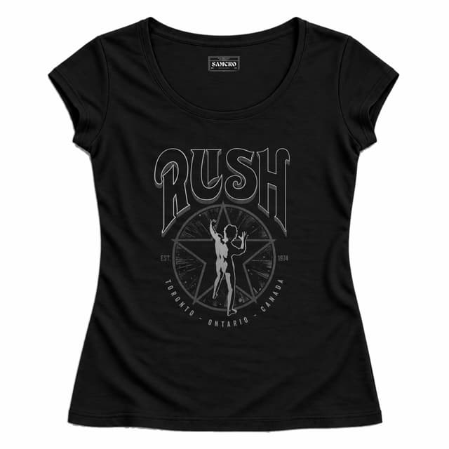 Rush - Black Classic — Mujer entallada, Negro