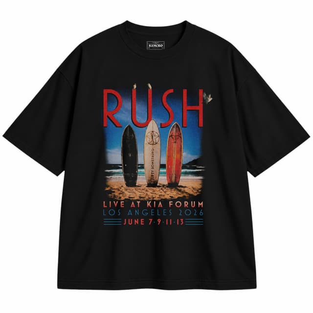 Rush - La Event — Unisex oversize, Negro