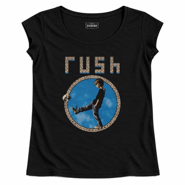 Rush - Relax Jack — Mujer recta, Negro