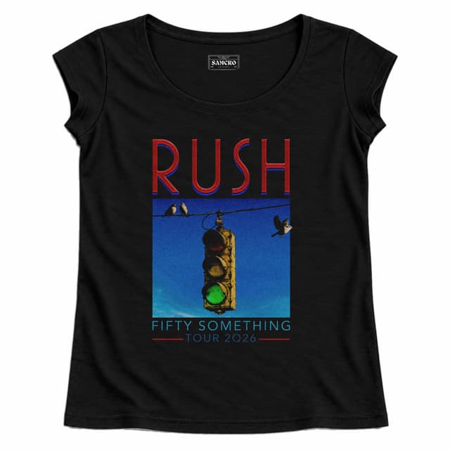 Rush - Stoplight Tour — Mujer recta, Negro