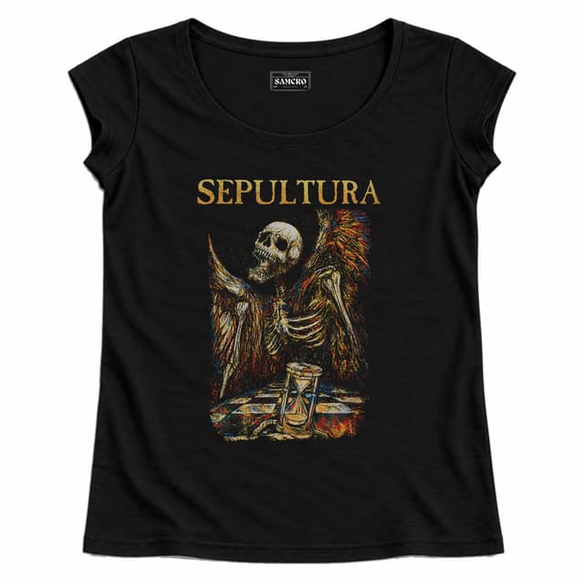 Sepultura - Hourglass — Mujer recta, Negro