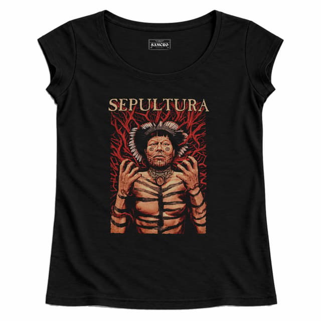 Sepultura - Roots — Mujer recta, Negro