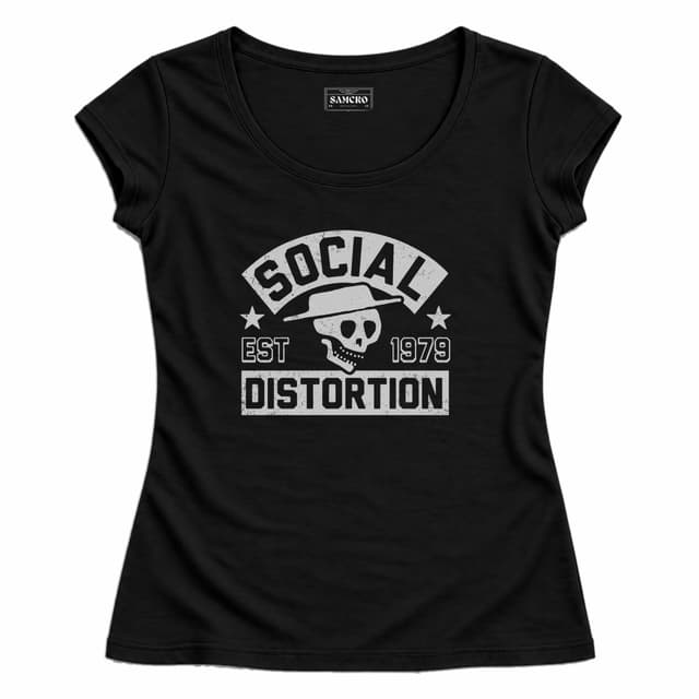 Social Distortion - Est 1979 — Mujer entallada, Negro