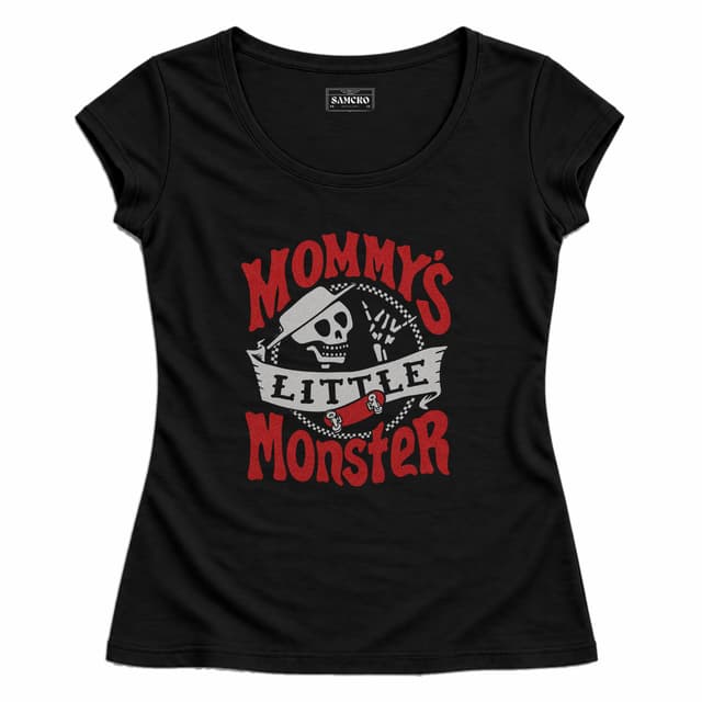 Social Distortion - Mommys Monster — Mujer entallada, Negro