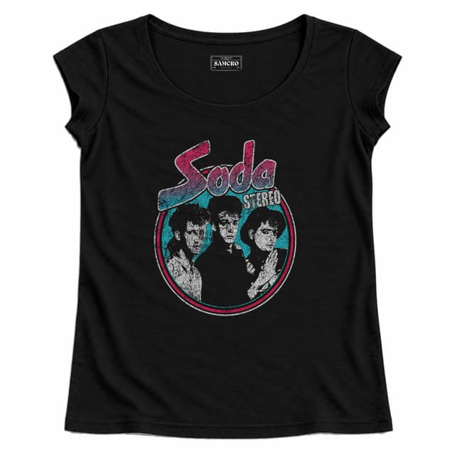 Soda Stereo 3 — Mujer recta, Negro