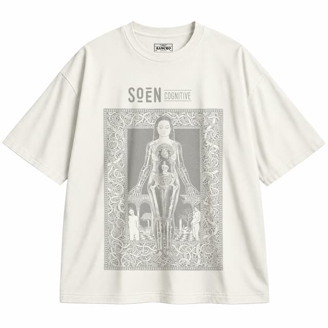 Soen - Cognitive Album — Unisex oversize, Crema