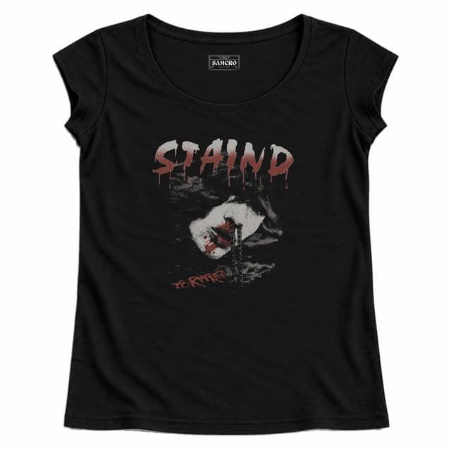 Staind - Tormented — Mujer recta, Negro