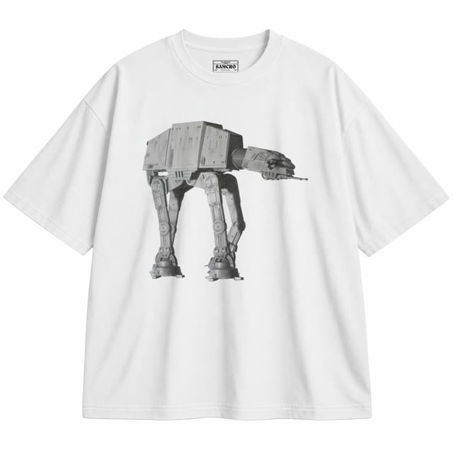 Star wars 10 — Unisex oversize, Blanco