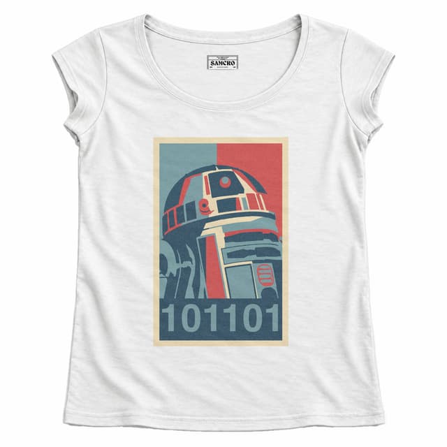 Star wars 18 — Mujer recta, Blanco
