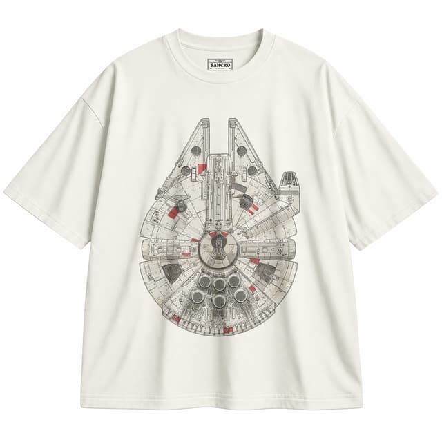Star wars 20 — Unisex oversize, Crema