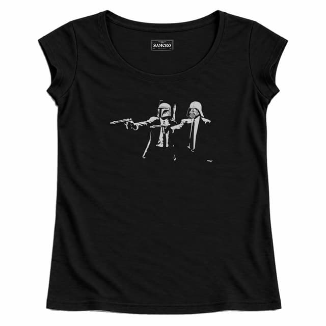 Star wars 3 — Mujer recta, Negro