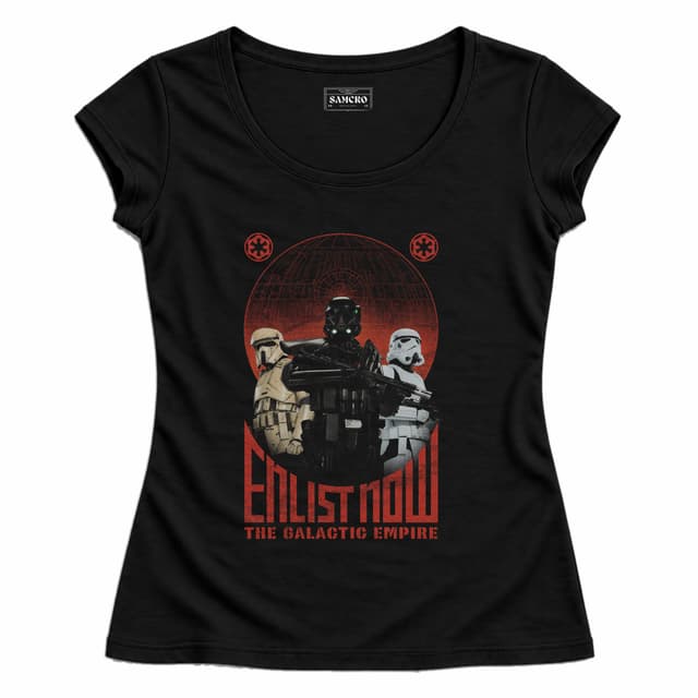 Star wars 30 — Mujer entallada, Negro