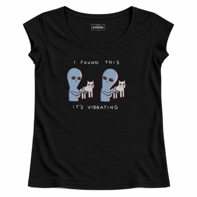 STRANGE PLANET — Mujer recta, Negro