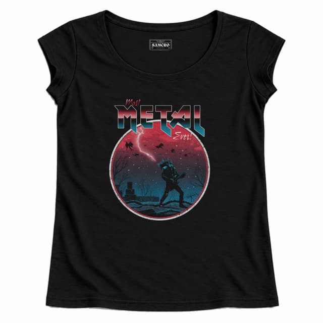 Stranger Things 20 — Mujer recta, Negro