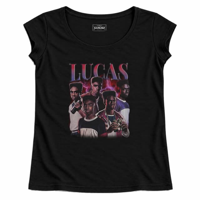 Stranger Things 24 — Mujer recta, Negro