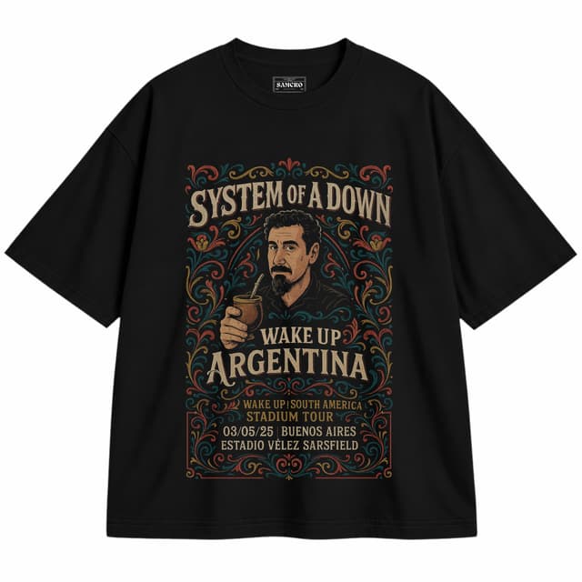 System of a Down 22 — Unisex oversize, Negro