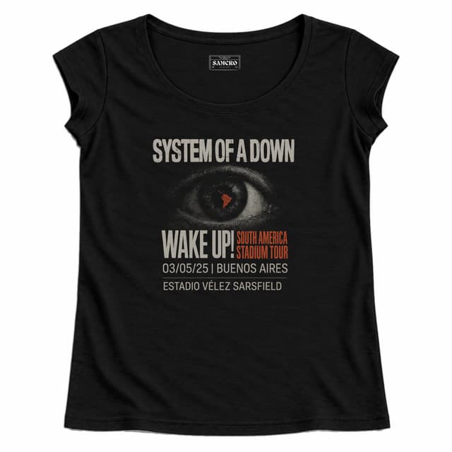 System of a Down 25 — Mujer recta, Negro