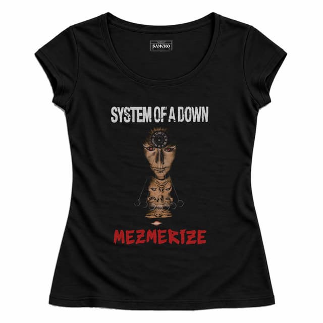 System of a Down - Mezmerize 2 — Mujer entallada, Negro