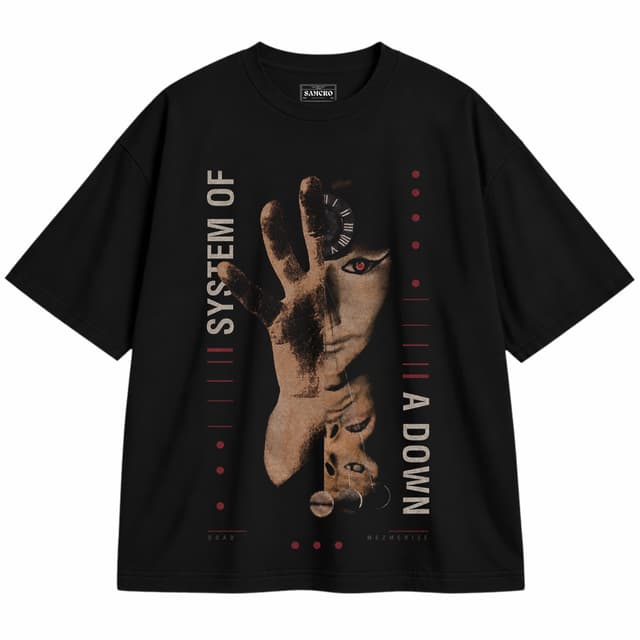 System of a Down - Pharoah — Unisex oversize, Negro