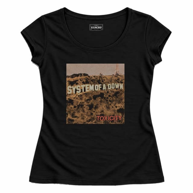 System of a Down - Toxicity — Mujer entallada, Negro