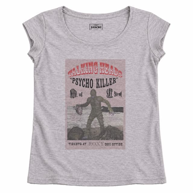 Talking Heads 1 — Mujer recta, Gris