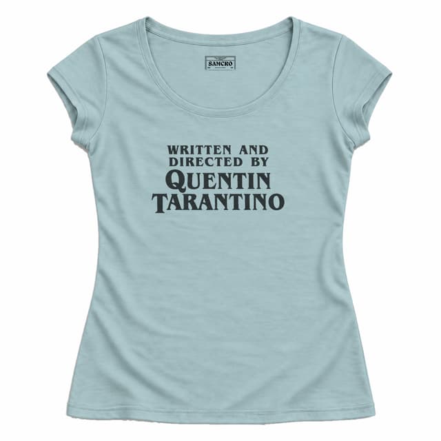 Tarantino 1 — Mujer entallada, Celeste