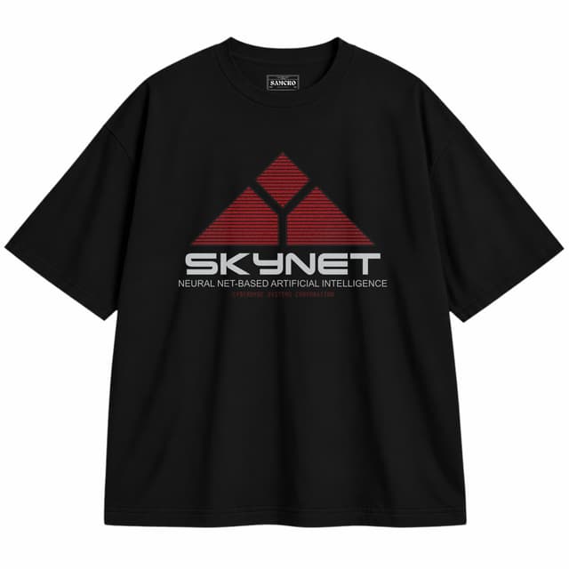 Terminator 11 — Unisex oversize, Negro