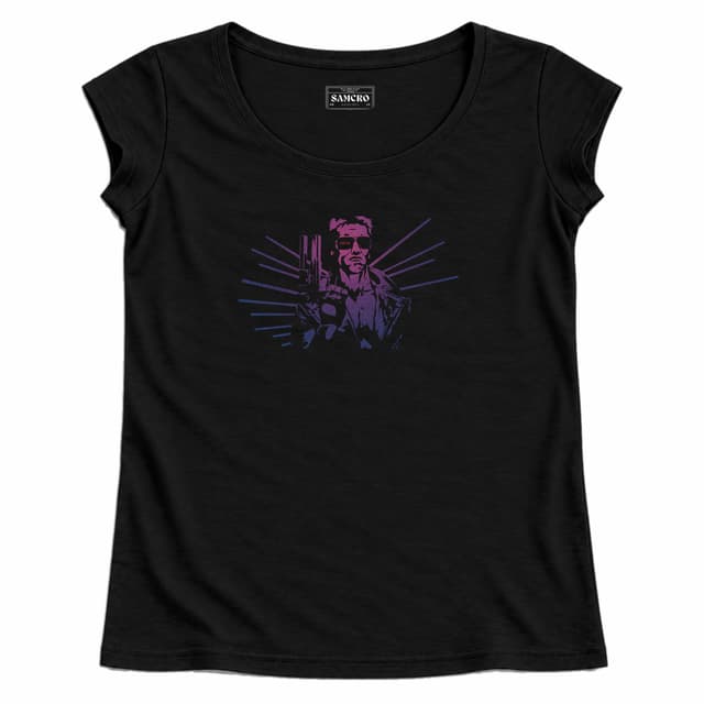 Terminator 2 — Mujer recta, Negro