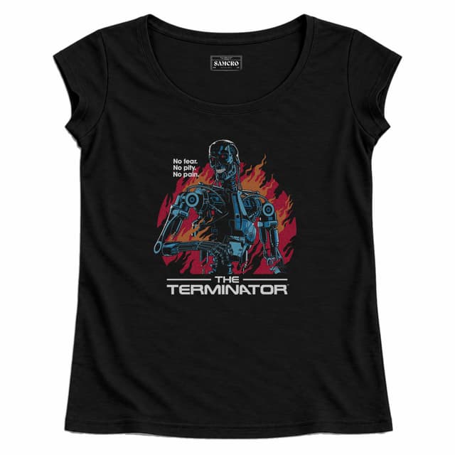 Terminator 4 — Mujer recta, Negro